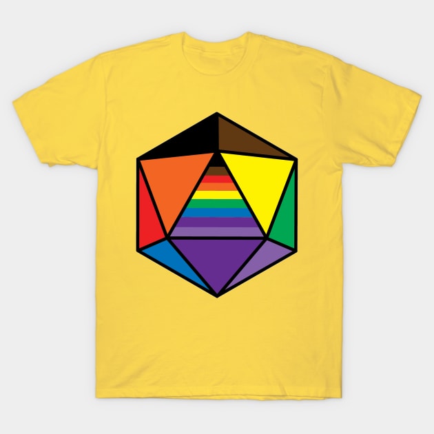 D20 DnD Pride T-Shirt by bones